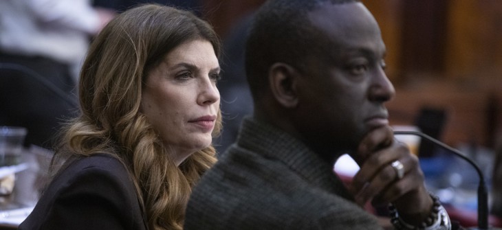 City Council Speaker Julie Menin and Council Member Yusef Salaam held a hearing  Wednesday on addressing hate.