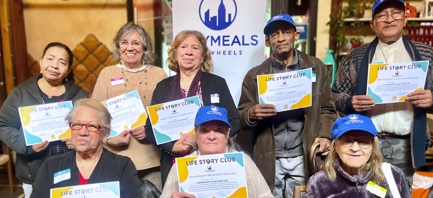 Citymeals on Wheels is partnering with Life Story Club to help older adults age in place while combating isolation.