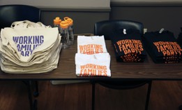 The WFP is a political party, technically, but it's more of a coalition of progressive advocacy groups and unions.