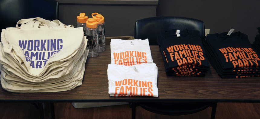 The WFP is a political party, technically, but it's more of a coalition of progressive advocacy groups and unions.