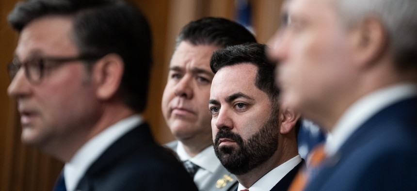 GOP Reps. Nick LaLota (L) and Mike Lawler (R) are among Democratic super PAC Battleground New York's top targets. 