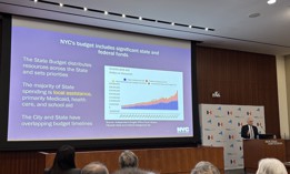 First Deputy Mayor Dean Fuleihan spoke at New York Law School