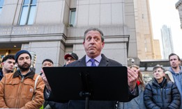 While Brad Lander stood up for Mahmoud Khalil's right to protest, he said he disagreed with the content.