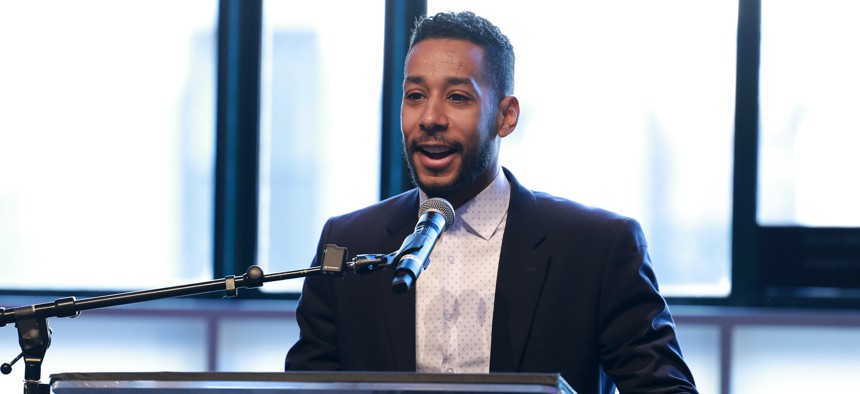 Antonio Reynoso and other congressional candidates discussed super PACs at a recent candidate forum.