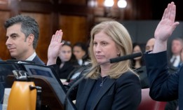 NYPD Commissioner Jessica Tisch testified before the City Council on Wednesday.