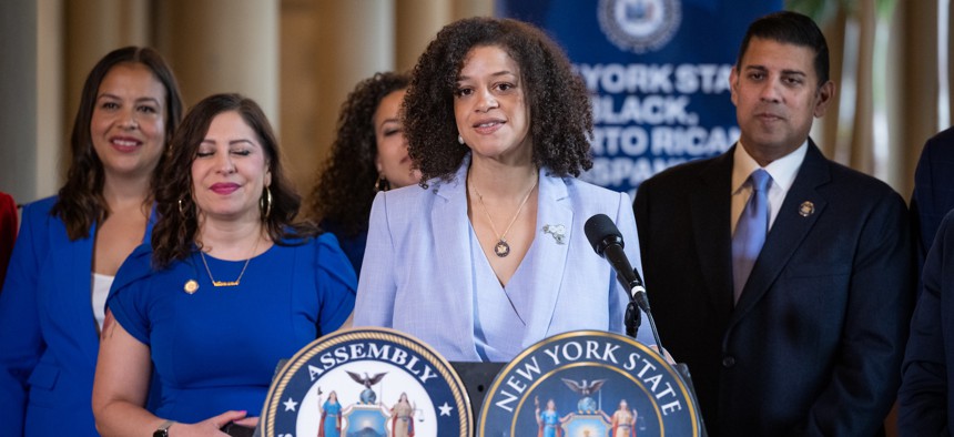 Assembly Member Michaelle Solages is a lead sponsor of the Television Subscriber Choice Act.