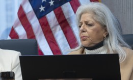 Vickie Paladino attends a hearing of the council’s Emergency Management Committee.