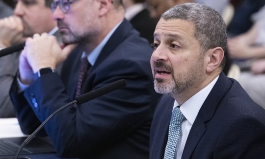 Budget Director Sherif Soliman testified before the City Council Finance Committee on Wednesday March 25.