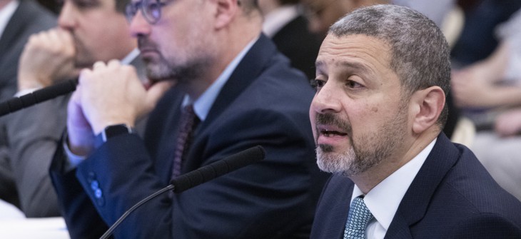 Budget Director Sherif Soliman testified before the City Council Finance Committee on Wednesday March 25.