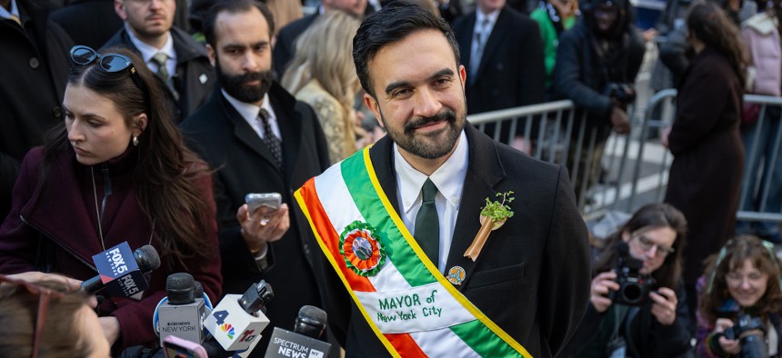 Yes, St. Patrick’s Day Parade. No, No Kings March.