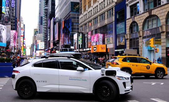 A handful of driverless cars have been tested on the streets of New York City since August. 