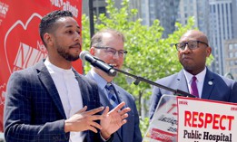 Antonio Reynoso was proud of Queens Borough President Donovan Richards’ support – but he’s been quiet about the county party’s endorsement.