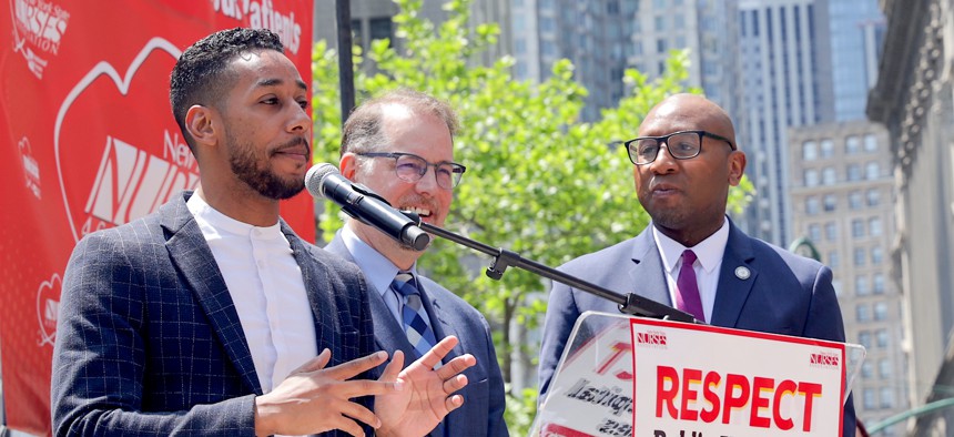 Antonio Reynoso was proud of Queens Borough President Donovan Richards’ support – but he’s been quiet about the county party’s endorsement.