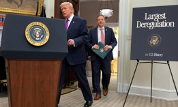 President Donald Trump is considering Lee Zeldin, Environmental Protection Agency administrator and former New York gubernatorial candidate, to replace Pam Bondi as U.S. attorney general.