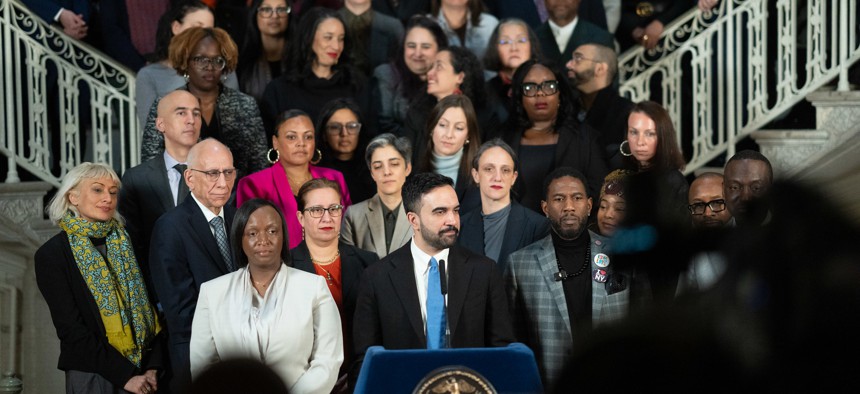 And just like that, an administration.