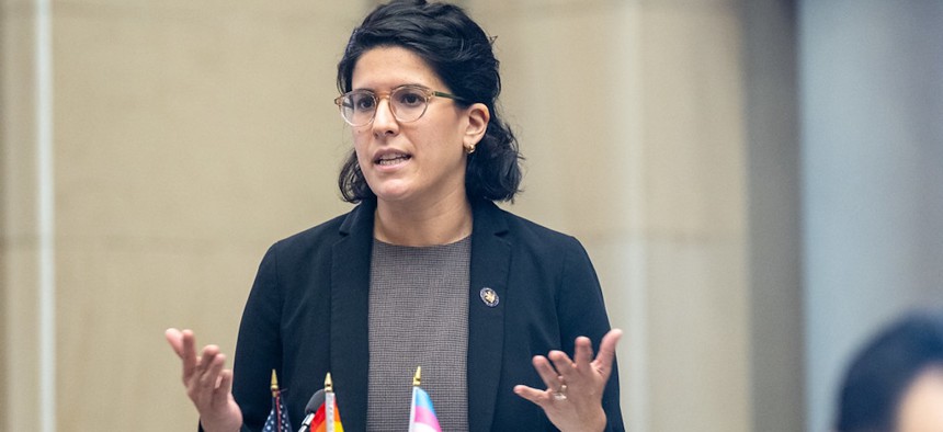 Assembly Member Gabriella Romero attends session on June 6, 2025.