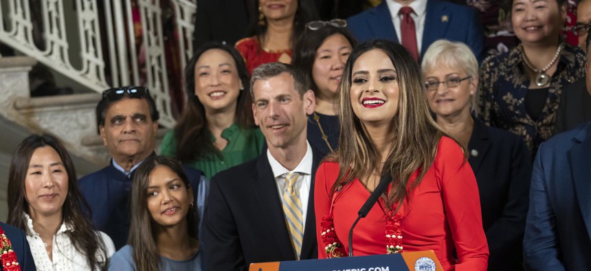 Assembly Member Jenifer Rajkumar is facing a reelection battle against DSA.