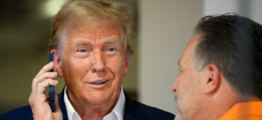 President Donald Trump recently answered a call from one intrepid New York reporter.