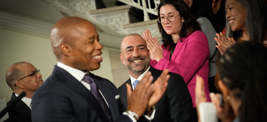 Frank Carone was chief of staff to Mayor Eric Adams for all of 2022, and remained his political adviser through the 2025 election.