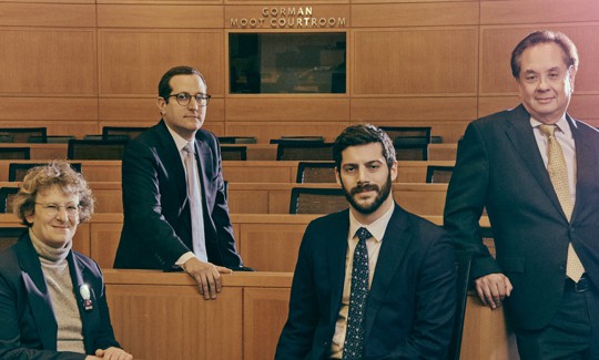 A law firm? Or congressional candidates Nina Schwalbe, Micah Lasher, Alex Bores and George Conway?