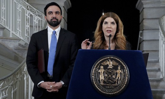 Mayor Zohran Mamdani and Council Speaker Julie Menin screamed into the void on Tuesday.