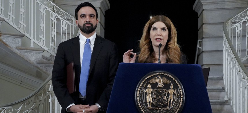 Mayor Zohran Mamdani and Council Speaker Julie Menin screamed into the void on Tuesday.