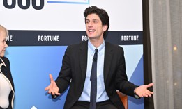 Jack Schlossberg speaks during Fortune CEO Initiative New York Dinner at Ci Siamo on March 18, 2026 in New York City.