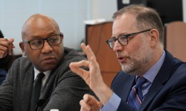 Queens Borough President Donovan Richards and Comptroller Mark Levine are both contenders.