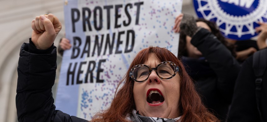 Critics have argued the educational facilities bill and its houses of worship equivalent threaten free speech rights. 