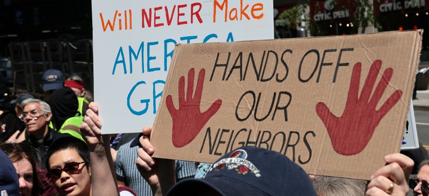 Mamdani signed an executive order in light of the Trump administration’s aggressive immigration enforcement.