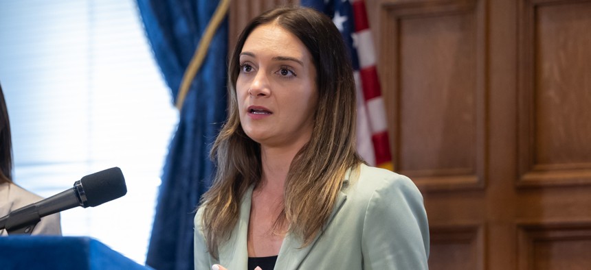 State Sen. Julia Salazar advocates for two of her bills to protect the health and safety of pregnant people and their babies.