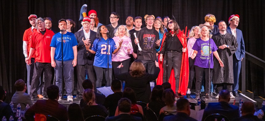 The cast of the LCA Show