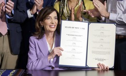 Gov. Kathy Hochul signed the remaining two budget bills on Thursday.