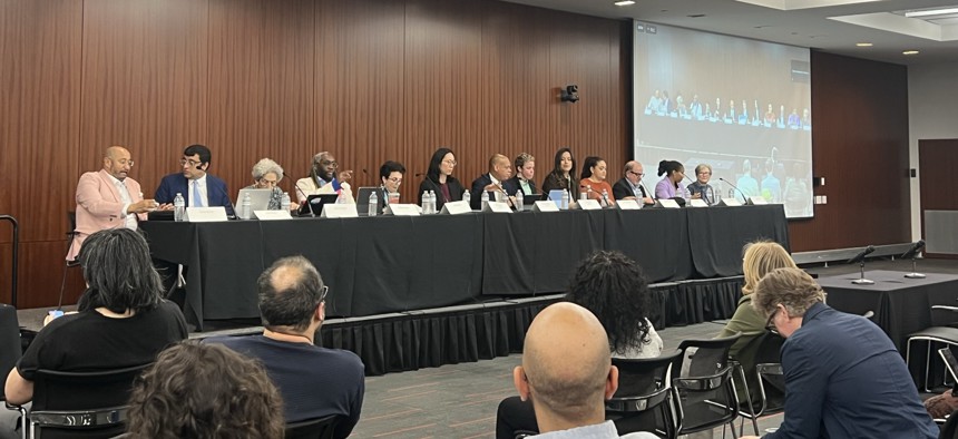 Can you feel the excitement in the room at New York Law School?