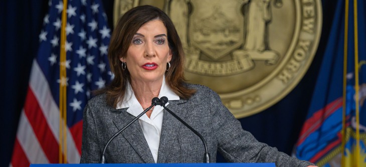 The enacted state budget is about $9 billion than Gov. Kathy Hochul had said previously, due in large part to more federal dollars.