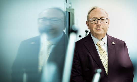  Dr. James McDonald has a lot on his plate. 