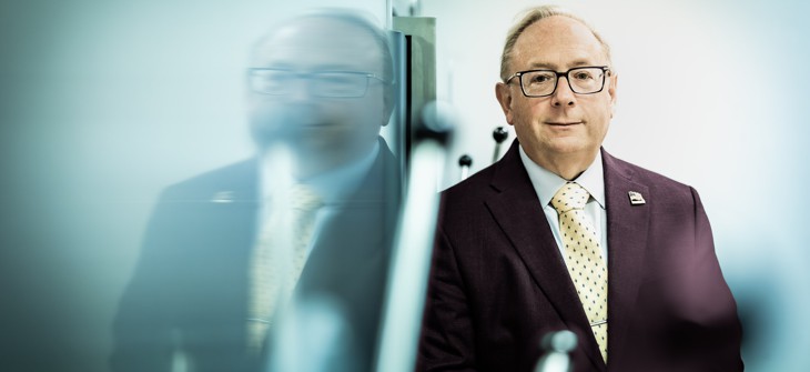  Dr. James McDonald has a lot on his plate. 