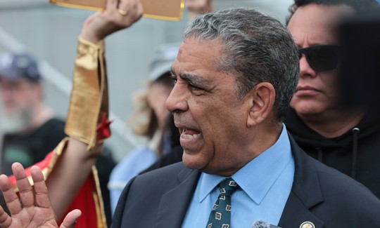 Rep. Adriano Espaillat has long had support from the pro-Israel group, but now he's facing a serious challenge from an anti-Zionist opponent. 