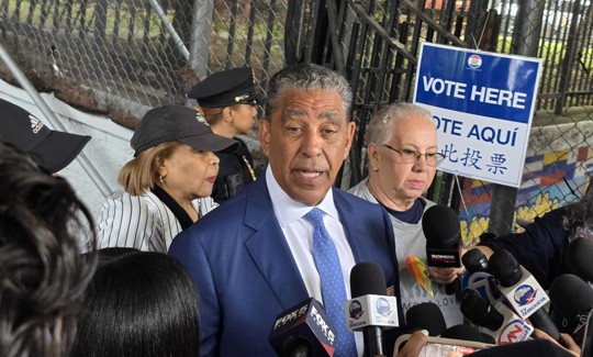 Rep. Adriano Espaillat is fighting to hold onto his seat this election day.