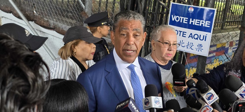 Rep. Adriano Espaillat is fighting to hold onto his seat this election day.