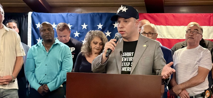 Sticker Mule CEO Anthony Costantino came out on top in the NY-21 GOP primary.