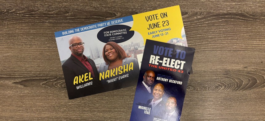 The reform slate of Akel Williams and Nakisha Evans won district leader seats Tuesday night – and so did many of their allies.