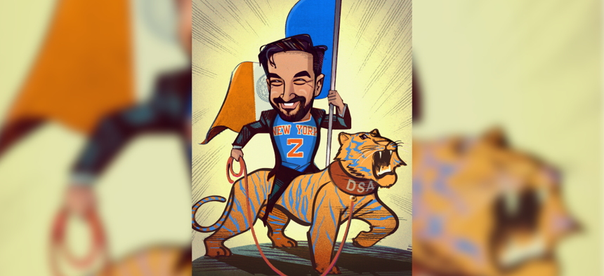 There's a new Tammany tiger, since the mayor’s political clubhouse is picking winners.
