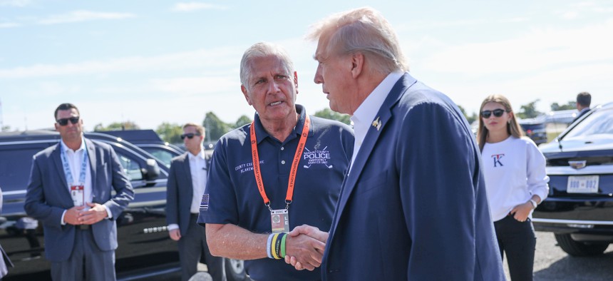 Nassau County Executive Bruce Blakeman has promised to cut Medicaid spending in New York if elected governor – beyond the cuts made in President Donald Trump’s “One Big Beautiful Bill.”