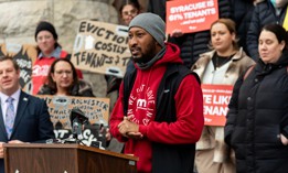 Maurice “Mo” Brown just won a Democratic primary for Assembly in Syracuse, making tenants’ rights a key part of his platform. 