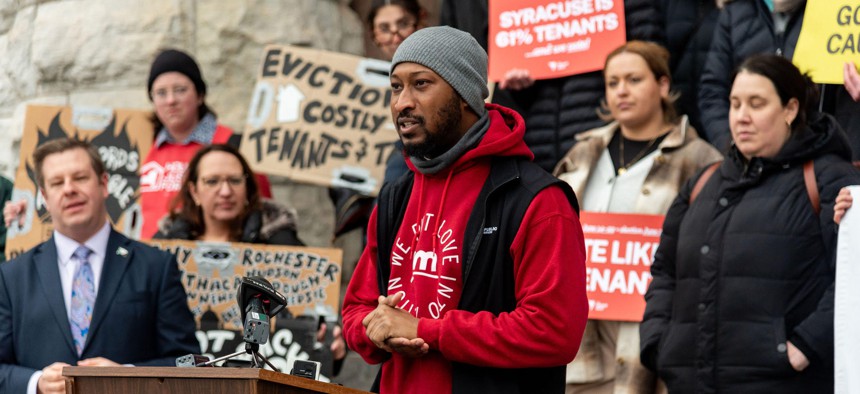 Maurice “Mo” Brown just won a Democratic primary for Assembly in Syracuse, making tenants’ rights a key part of his platform.