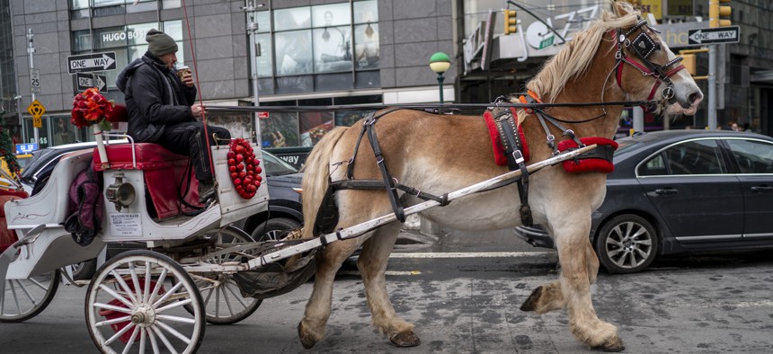 The City Council is considering whether to ban the anachronistic Central Park horse carriage industry.