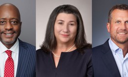 From left to right: Terry L. Burston, Laura Evangelista & Jason Tompkins