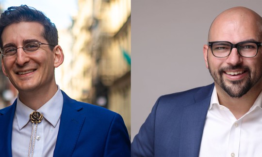 David Siffert, left, and Patrick Martinez both came out on top in their Assembly primaries – three weeks after primary day.
