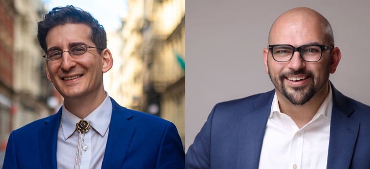 David Siffert, left, and Patrick Martinez both came out on top in their Assembly primaries – three weeks after primary day.